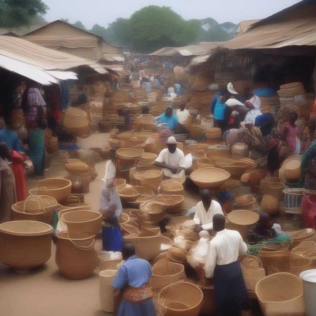 Nigerian Basket Weaving Economic Impact