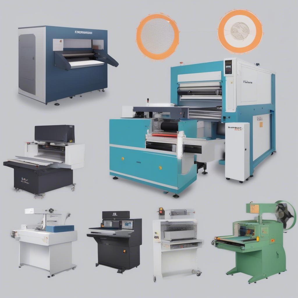 Different types of non-woven bag cutting machines