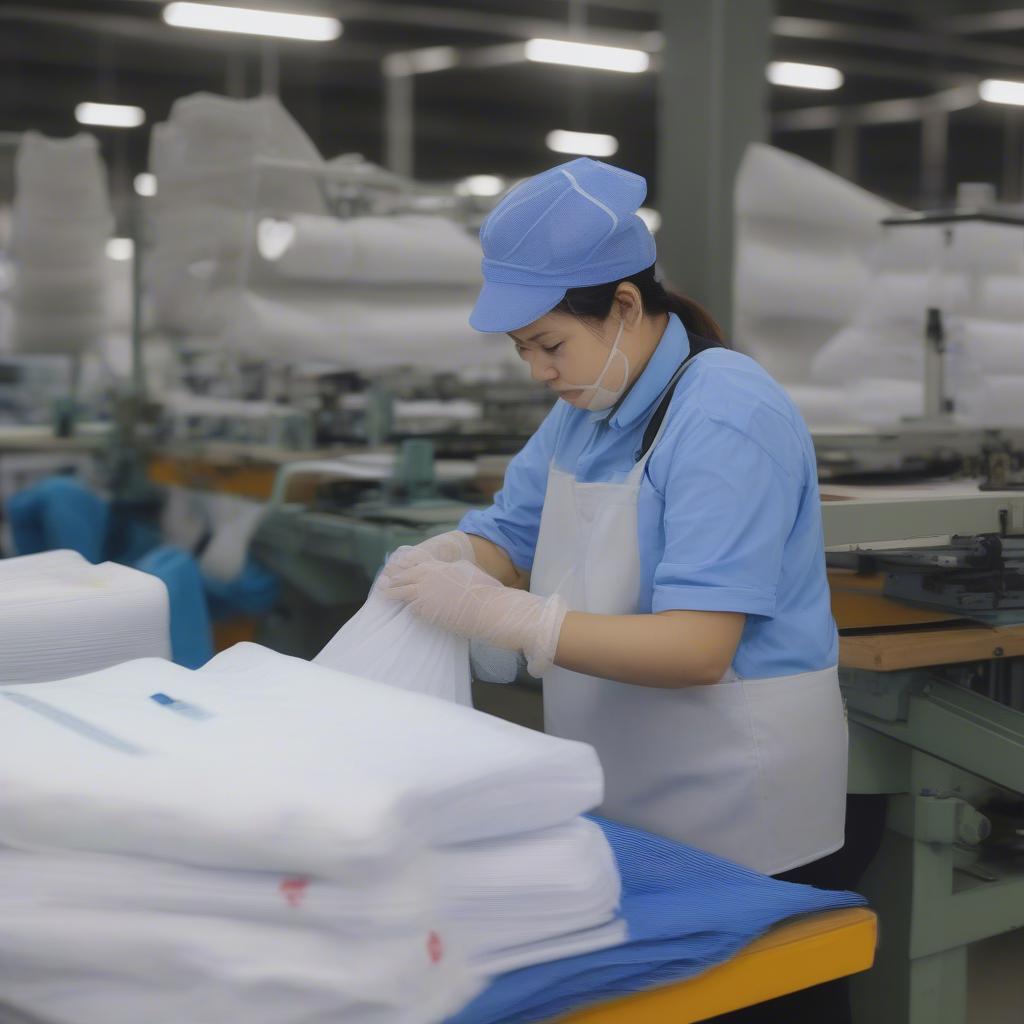 Non-Woven Bag Factory Quality Control