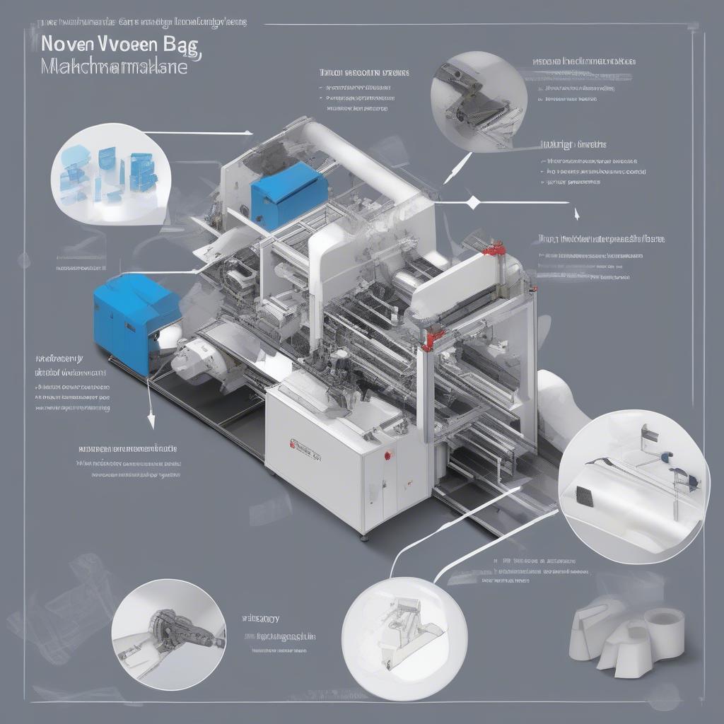 Non-Woven Bag Making Machine Components Diagram