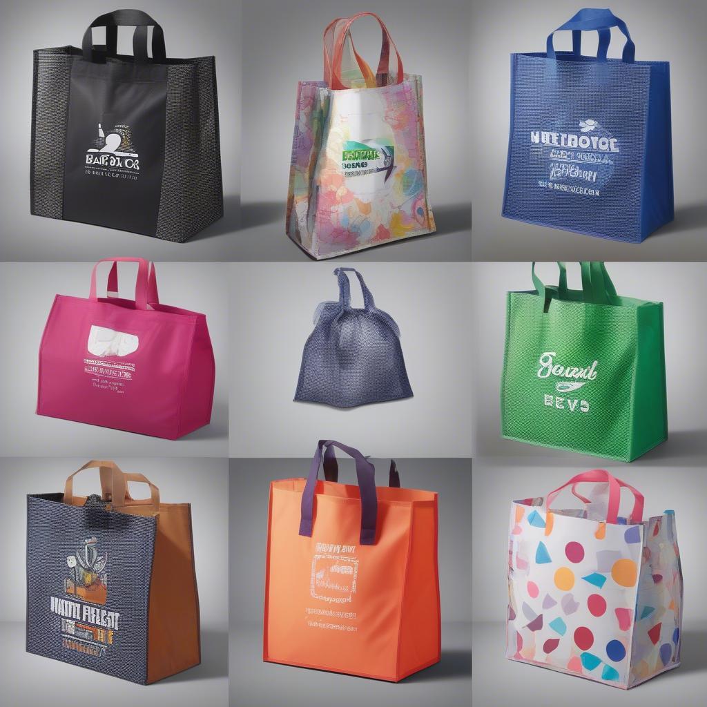 Creative Non Woven Bag Printing Design Ideas