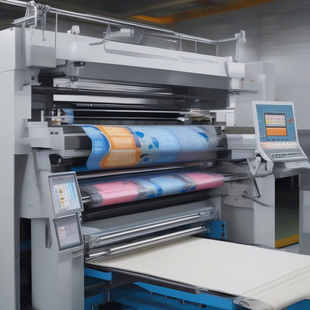 Automated Non Woven Bag Printing Machine