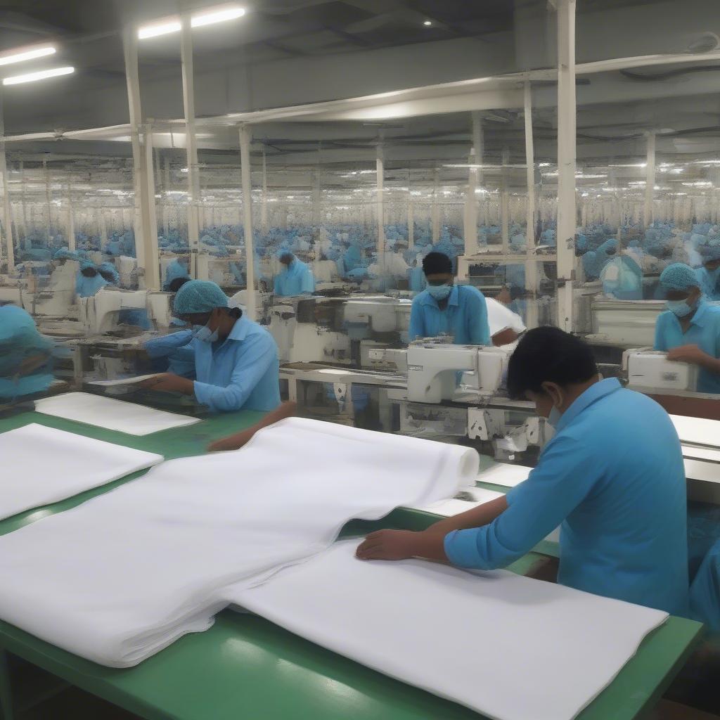 Quality control measures for non-woven bag production in Bawana