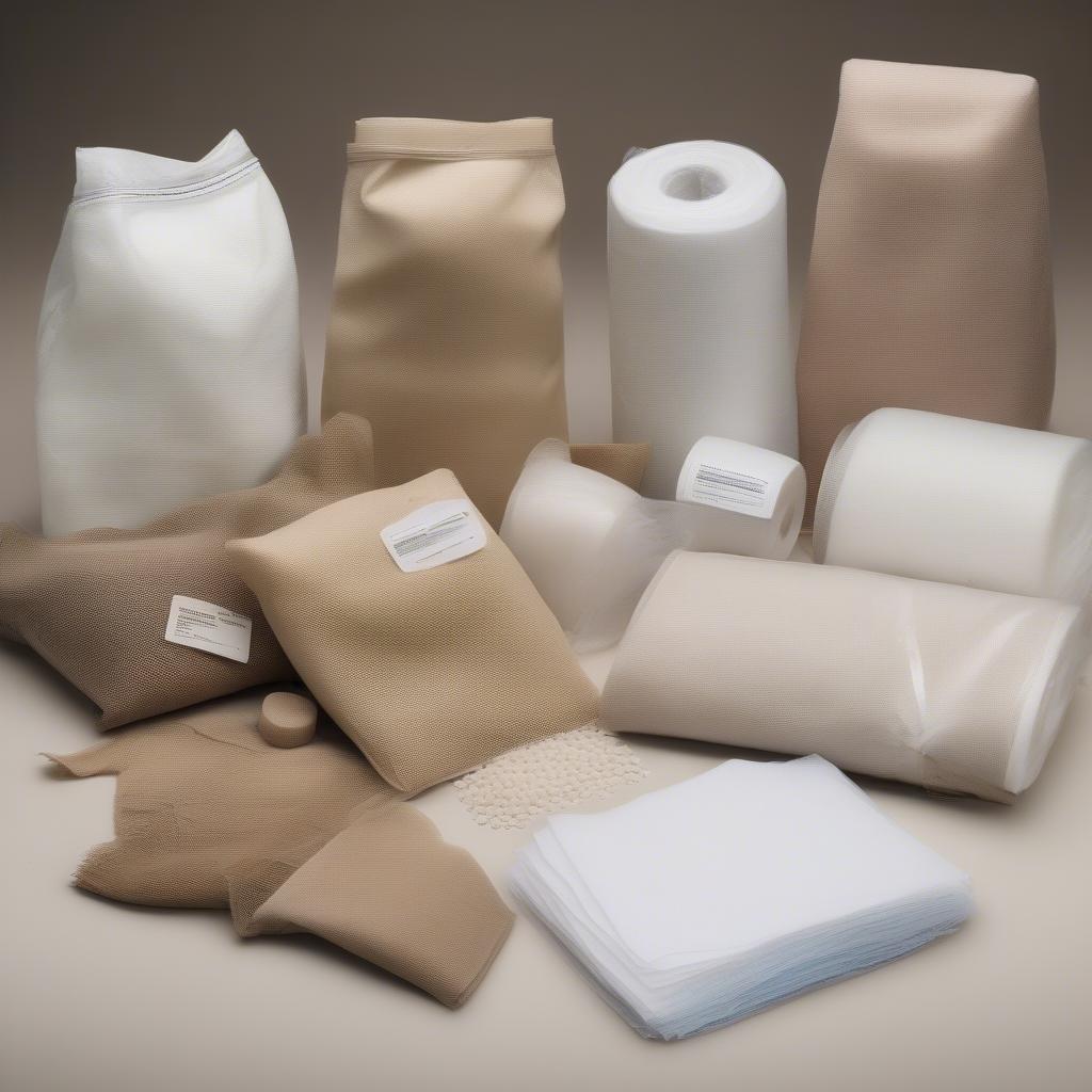 Non-woven bag raw materials: polypropylene, polyethylene, polyester, PLA, and bioplastics