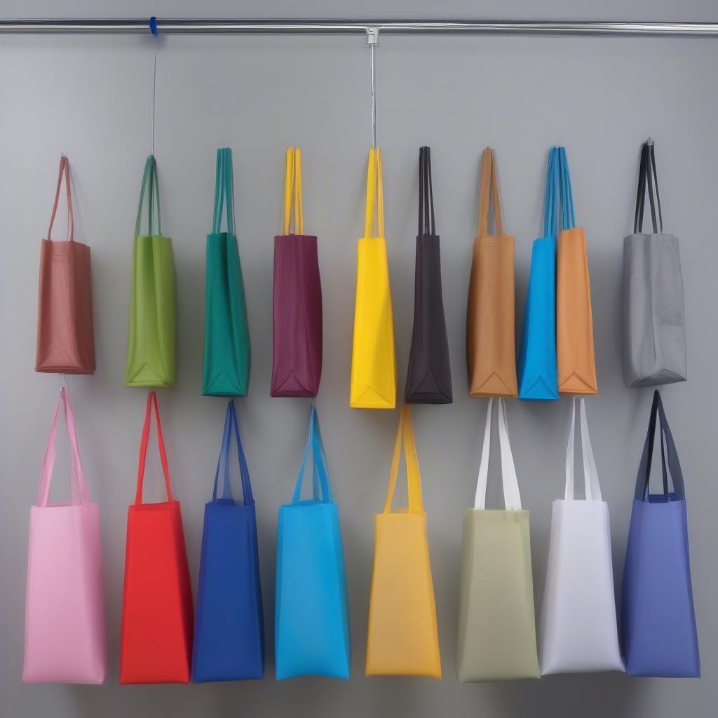 Variety of non-woven bag samples