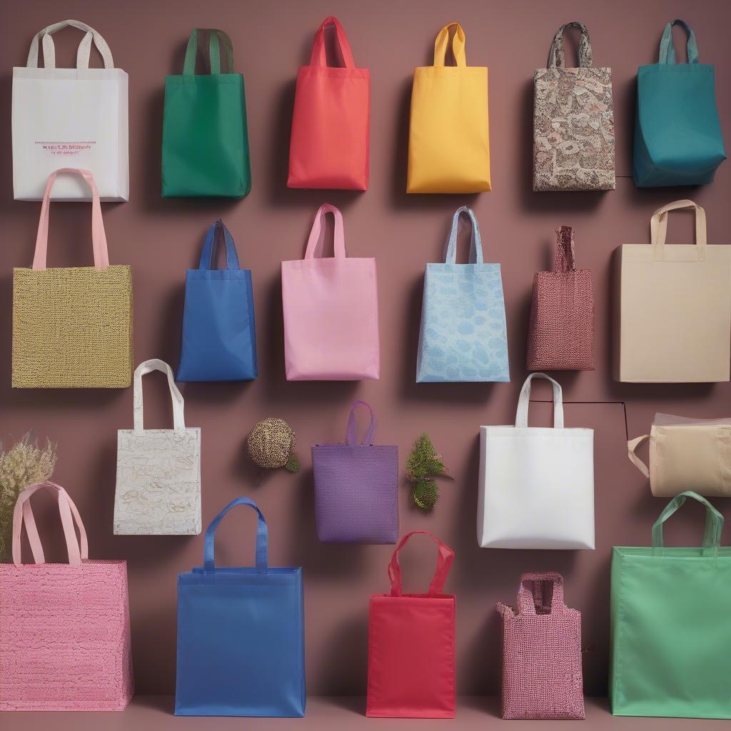 Different sizes of non-woven bags available in Penang