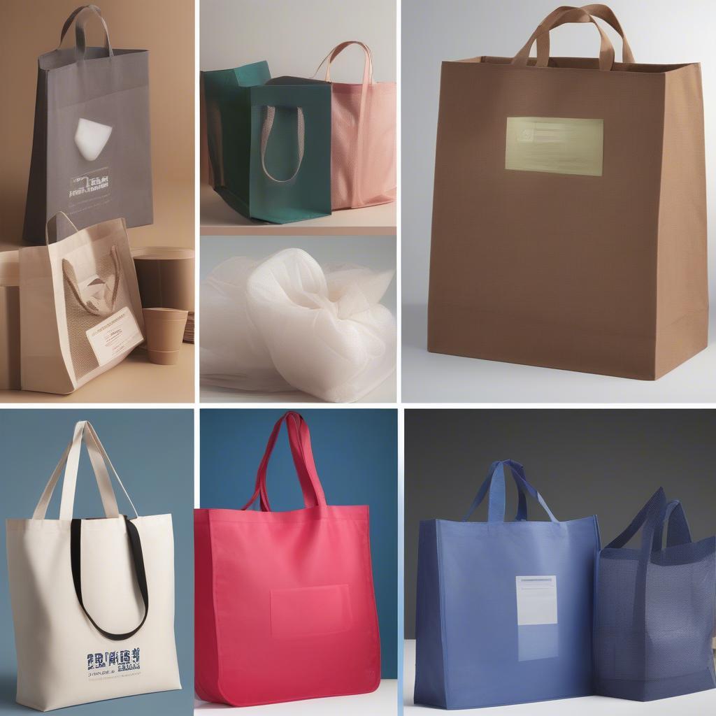 Different Types and Sizes of Non-Woven Bags