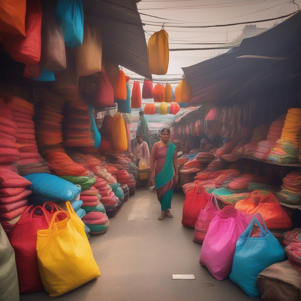 Variety of Non Woven Bags in Delhi Market