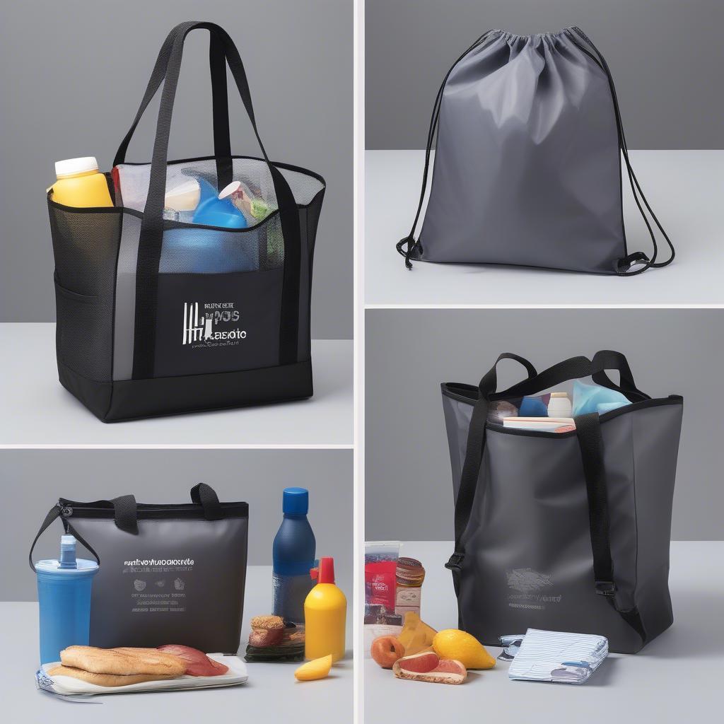 Different types of non-woven waterproof bags used for various purposes