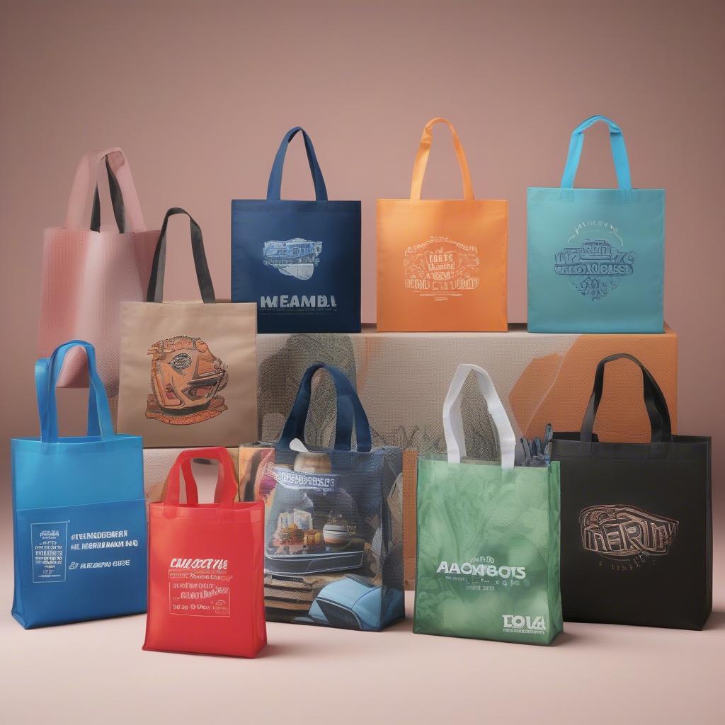 Variety of Non-Woven Printed Bags