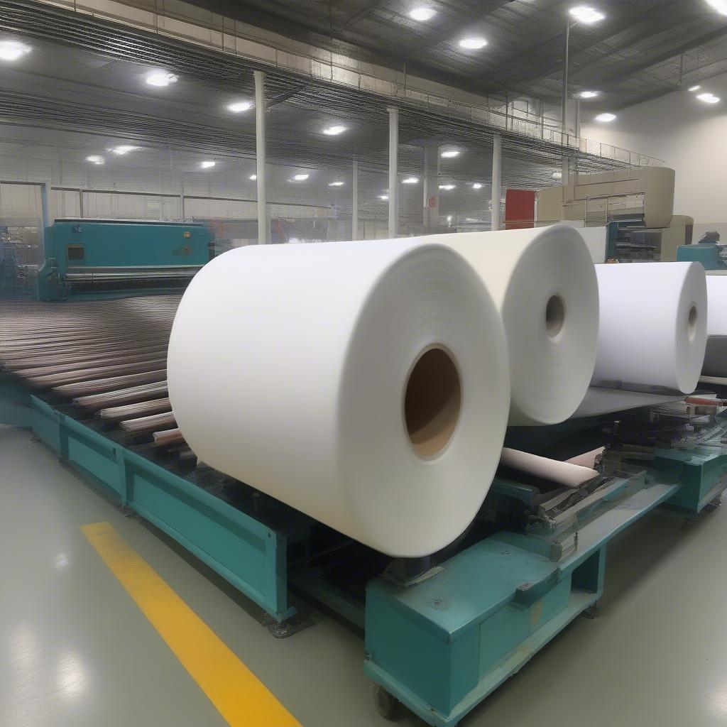 Rolls of Non-Woven Fabric