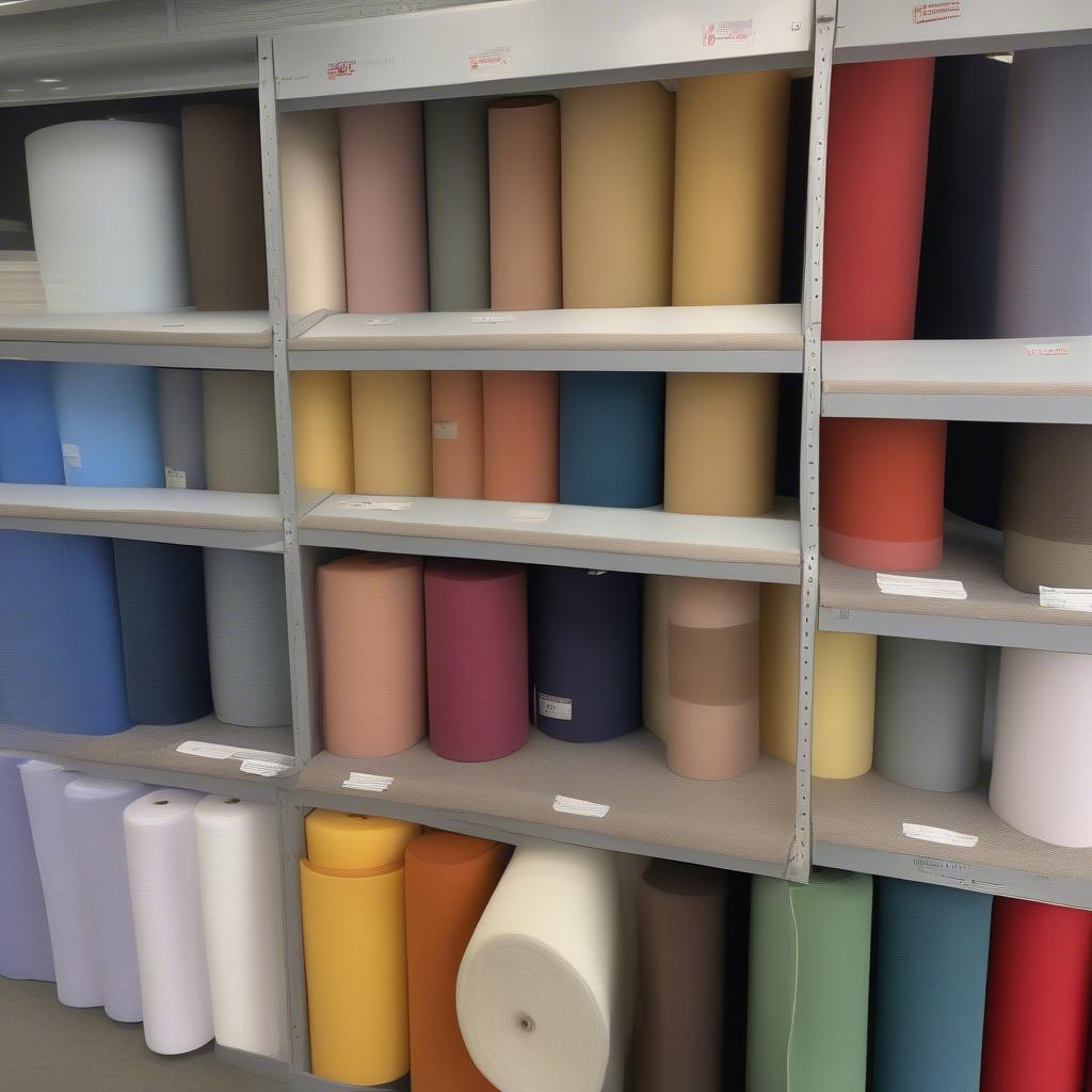 Rolls of Non-Woven Fabric in Different Colors