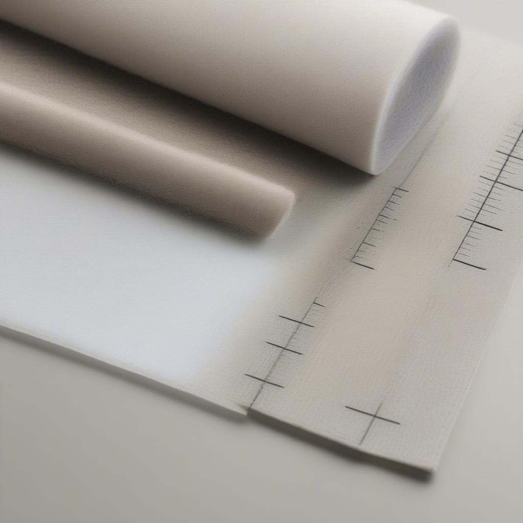 Comparing Thickness of Non-Woven Fabrics