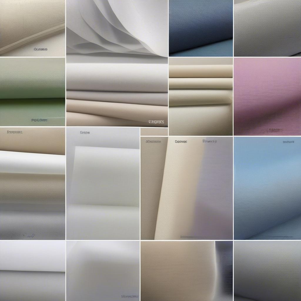 Different Types of Non-Woven Fabrics