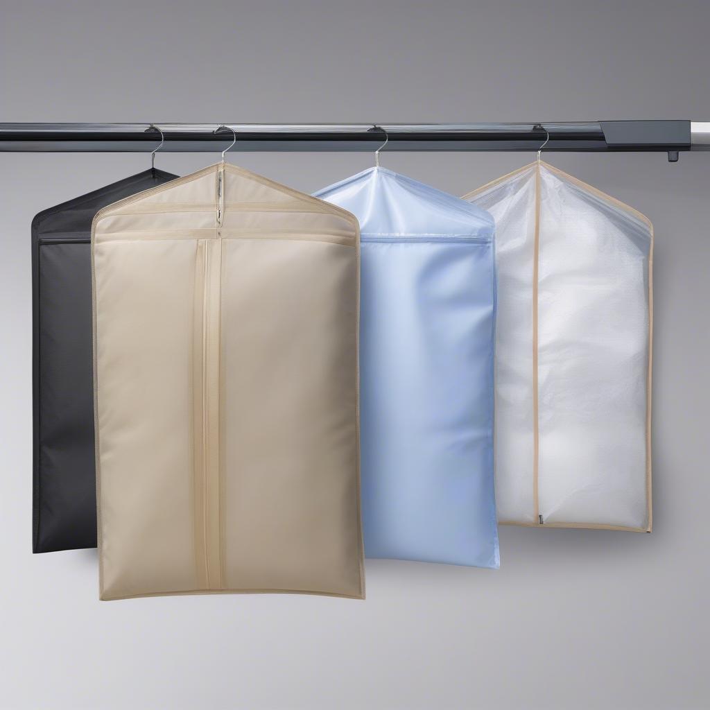 Non-Woven Garment Bag Size and Closure Options