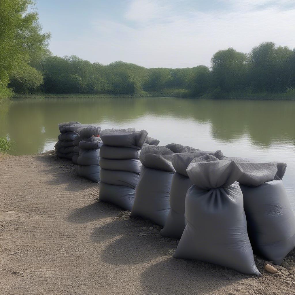 Non Woven Geotextile Bags for Erosion Control