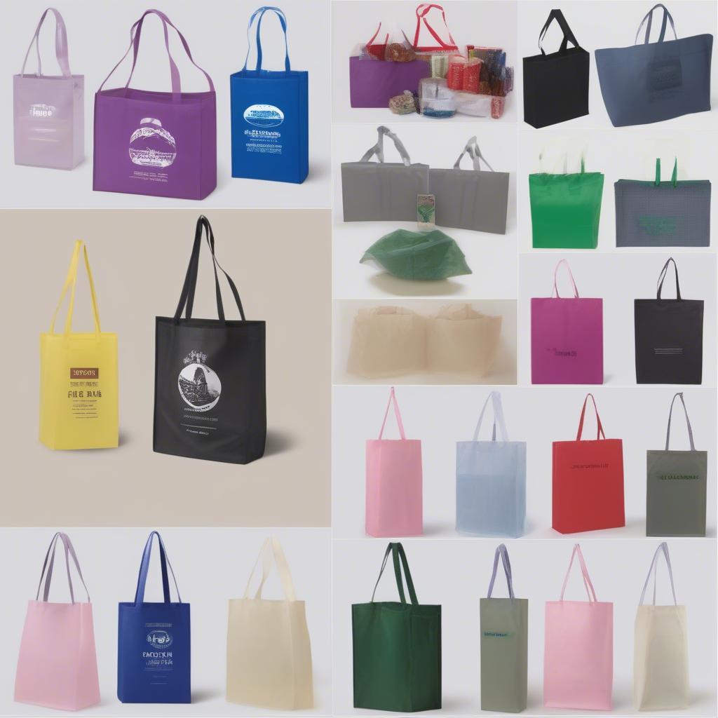 Variety of Non Woven Poly Bags