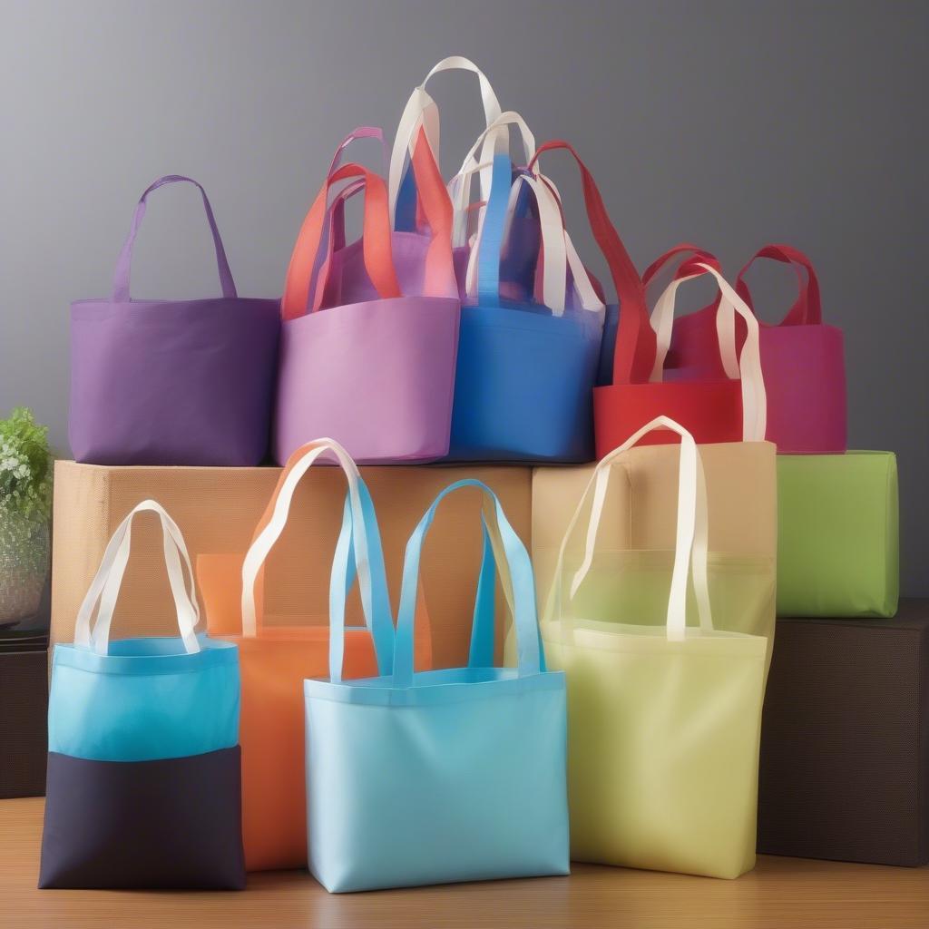 Various Styles of Non Woven Polypropylene Tote Bags