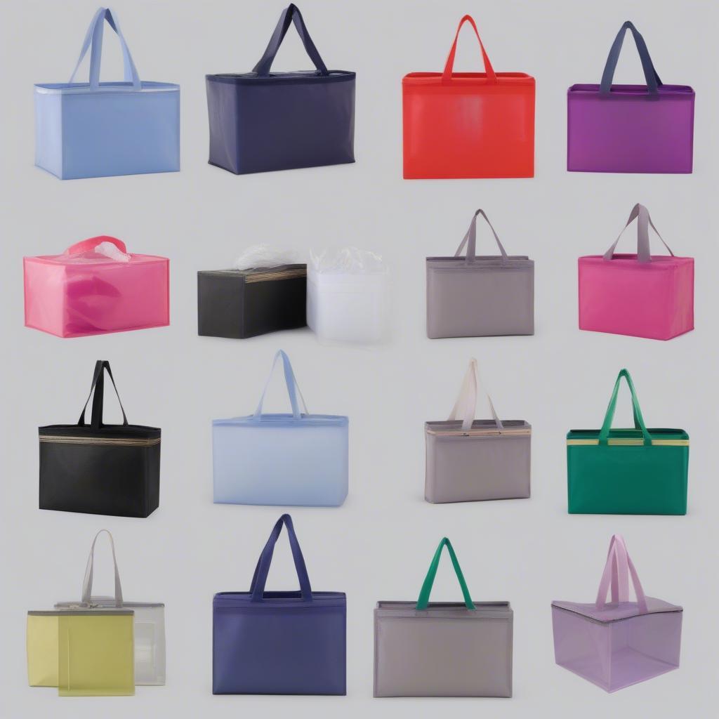 Variety of Non-Woven PVC Sewing Bags