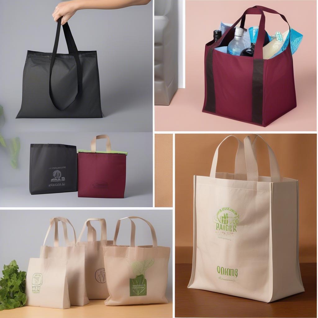 Different Types of Non Woven Reusable Bags