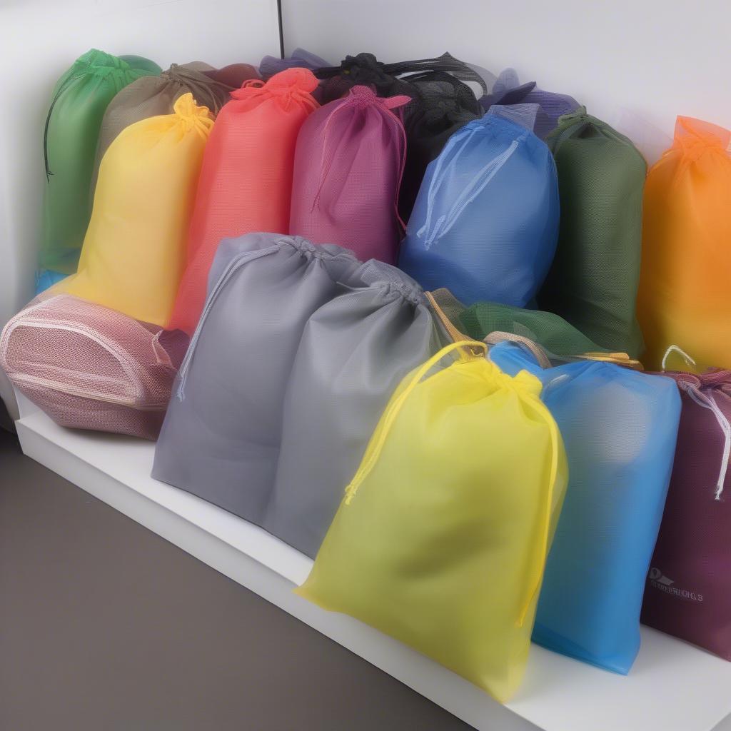 Different types of non-woven shoe bags