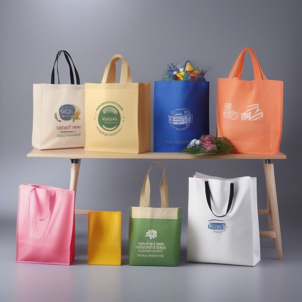 Variety of Non-Woven Shopping Bags