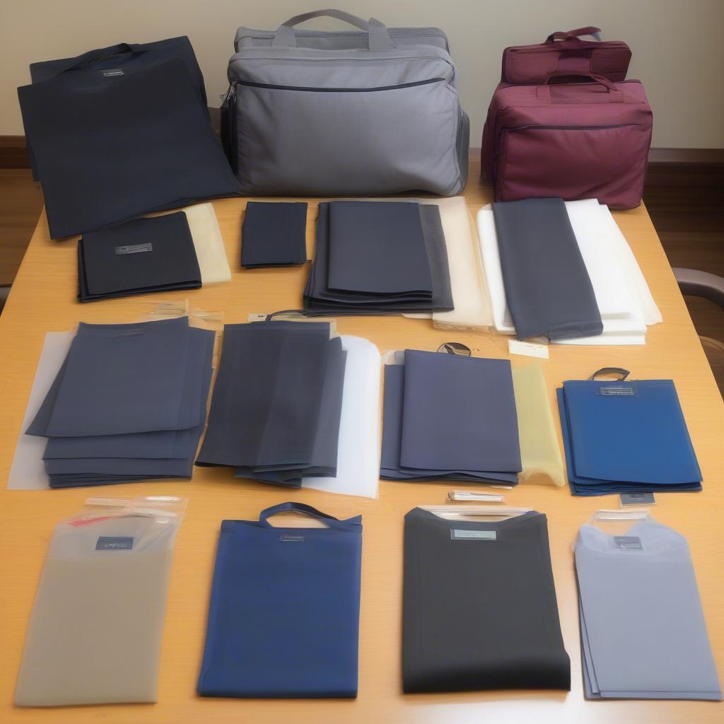 Non Woven Suit Bag Samples