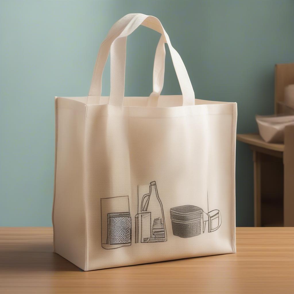 Demonstrating the Durability of a Non-Woven Tote Bag