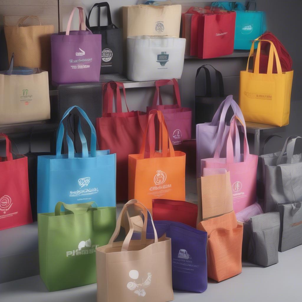 Variety of Non Woven Tote Bags