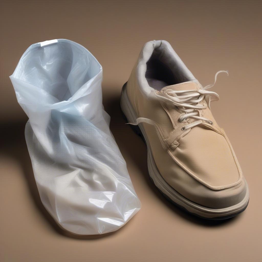 Non-Woven vs Plastic Shoe Bags