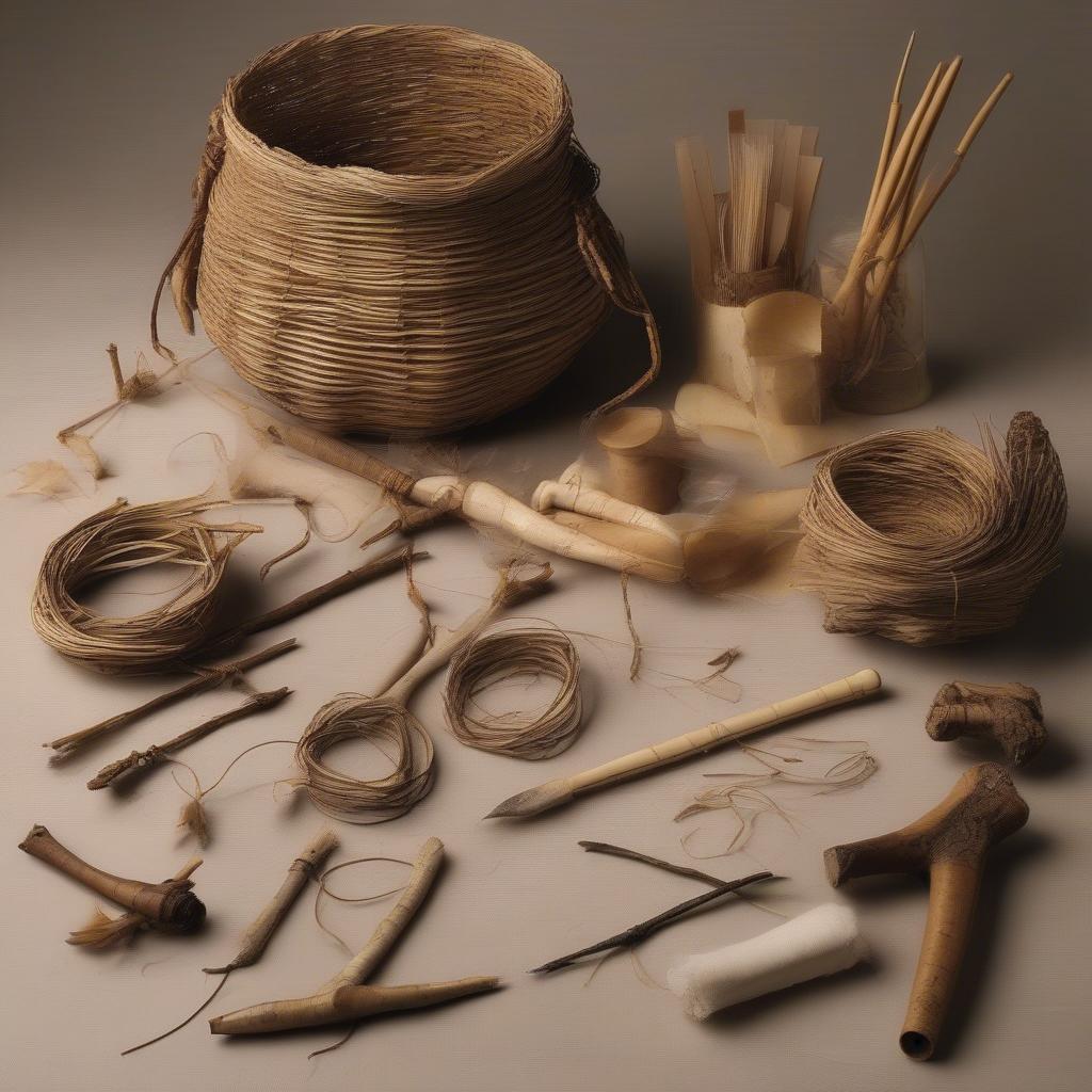 Nordic Basket Weaving Materials and Tools: Birch Bark, Willow, and Traditional Tools