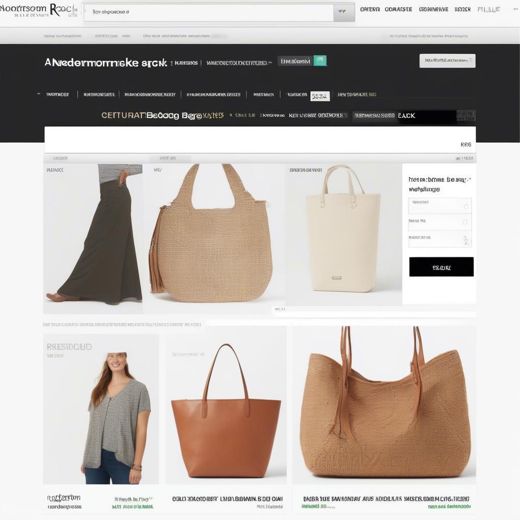 Nordstrom Rack Website Woven Bag Search