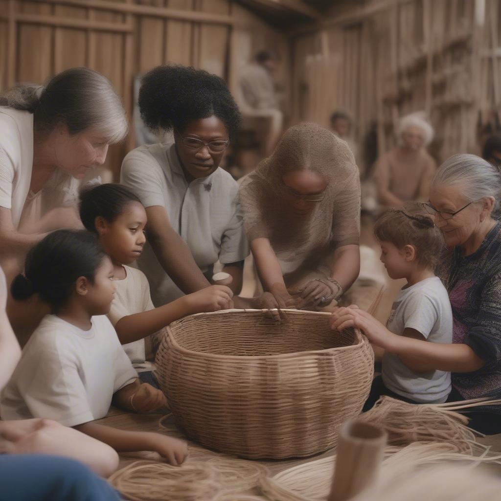 North Carolina Basket Weaving Community