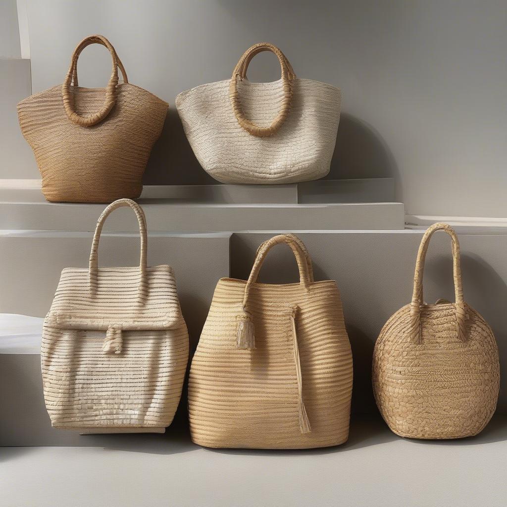 Variety of OEM Straw Woven Summer Bags