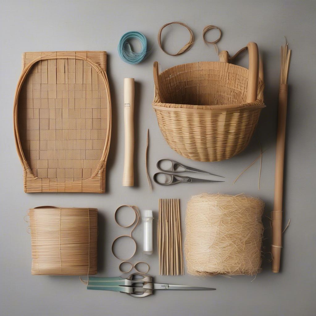 Onion Basket Weaving Materials