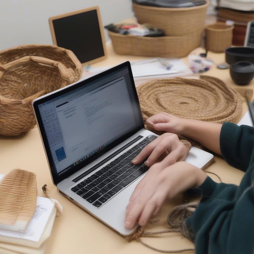 Online Basket Weaving Class