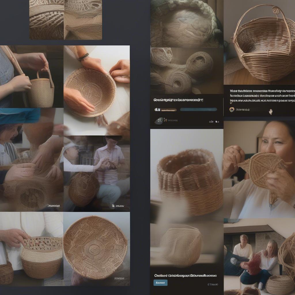 Online Basketry Community Interaction