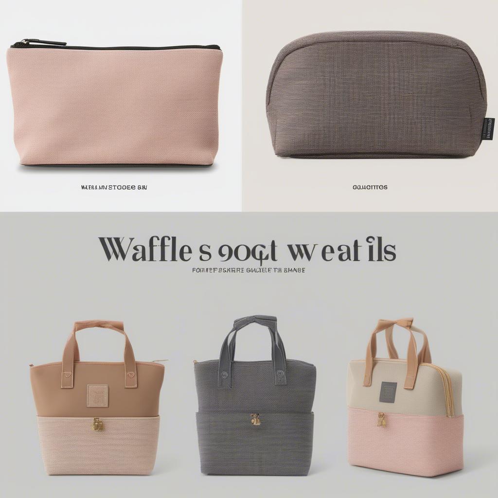 Online Retailers Selling Waffle Weave Cosmetic Bags