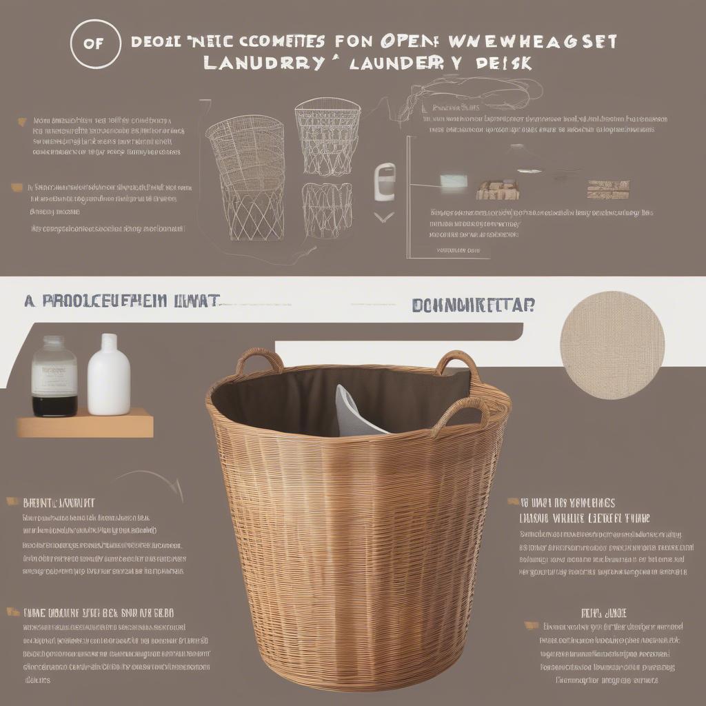 Open Weave Laundry Basket Care Tips