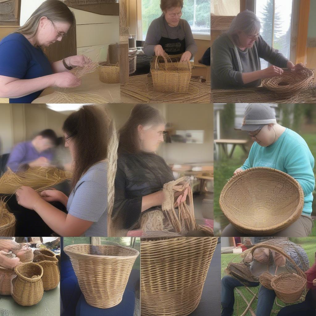 Basket weaving classes in Oregon: Discover various techniques and materials.