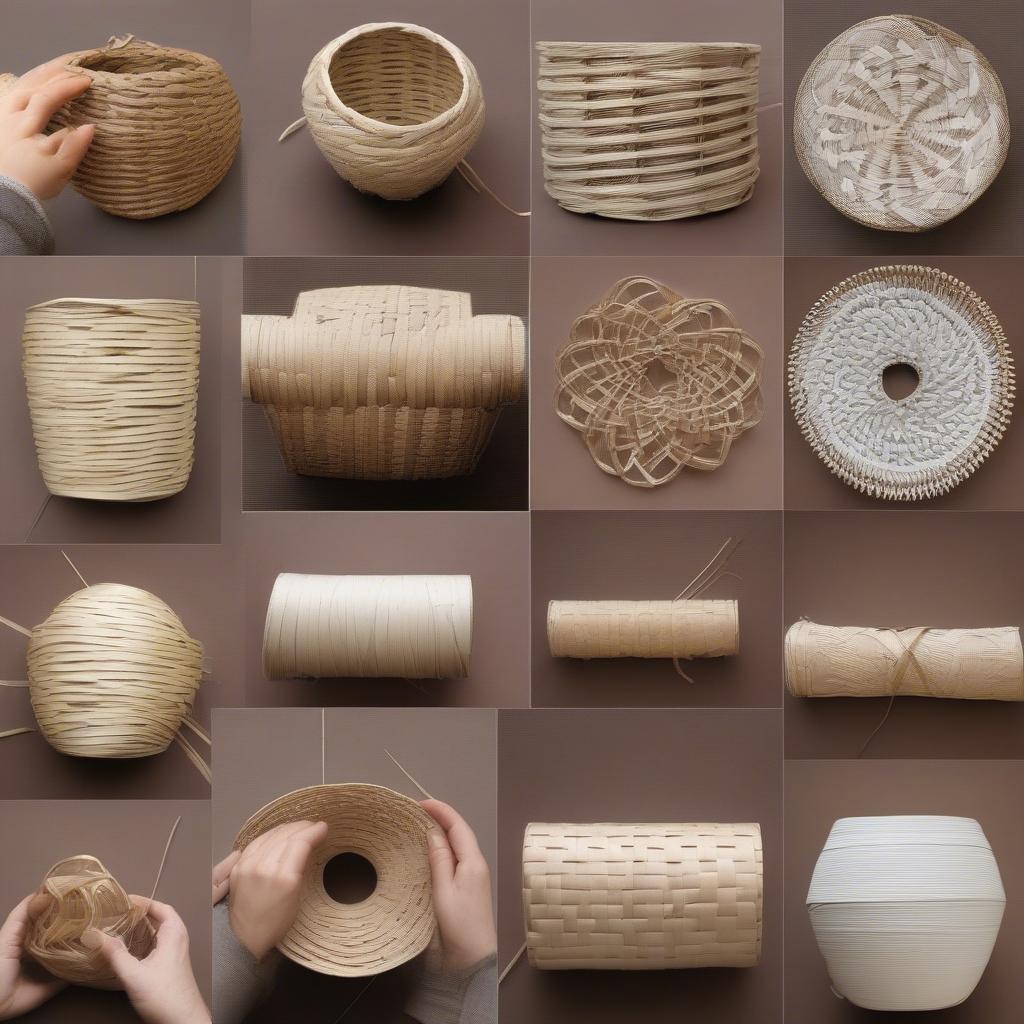 Different Paper Basket Weaving Techniques