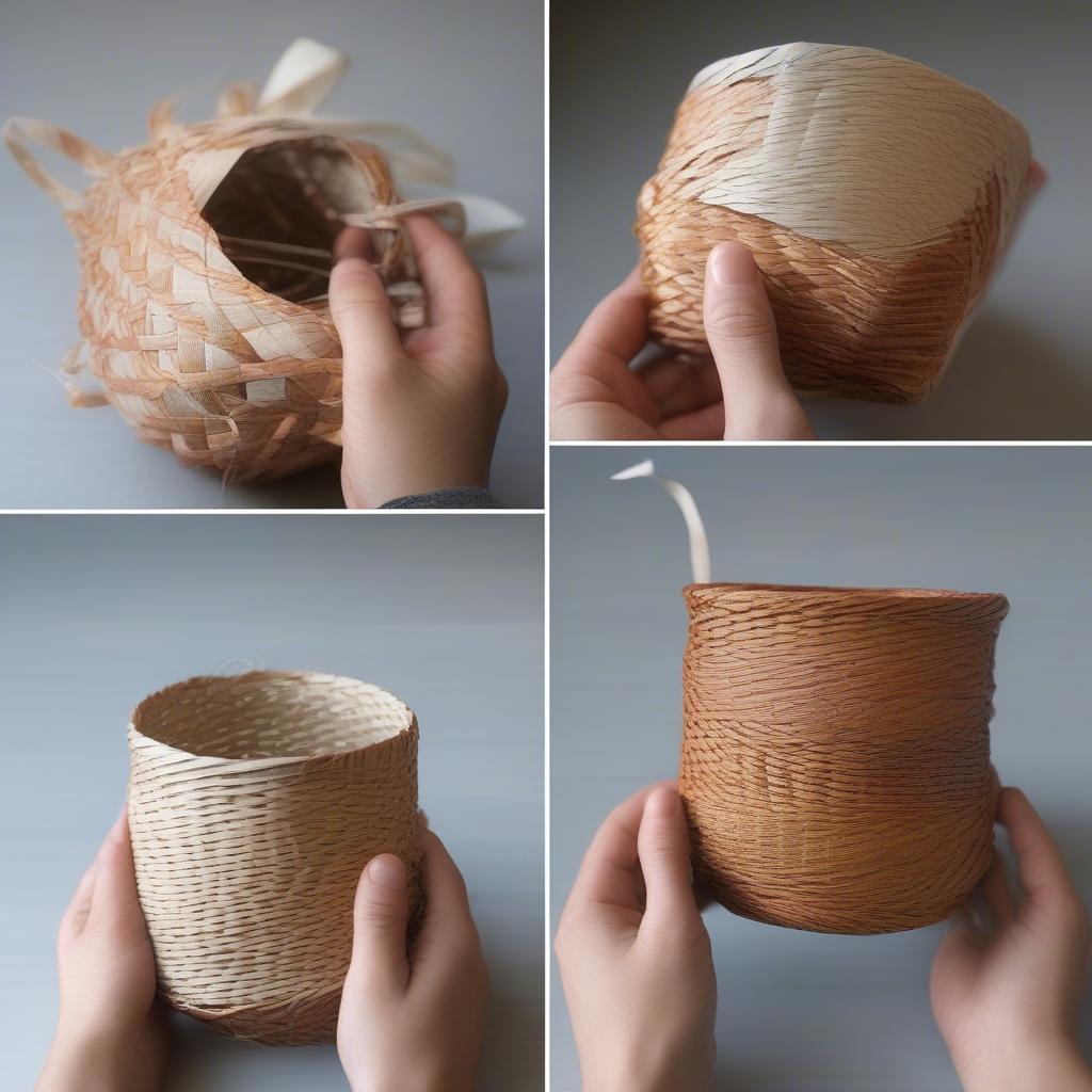 Different Paper Basket Weaving Techniques