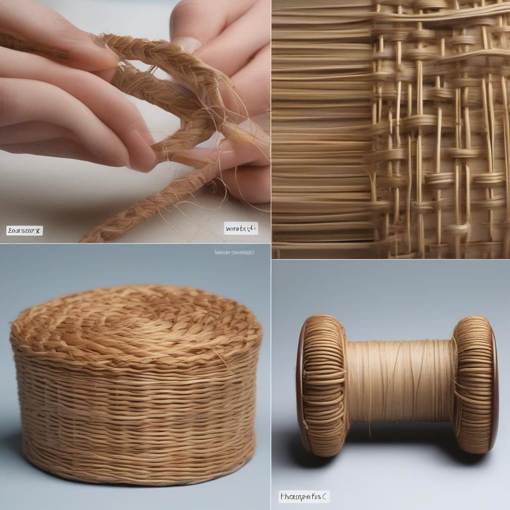 Paper Wicker Weaving Techniques