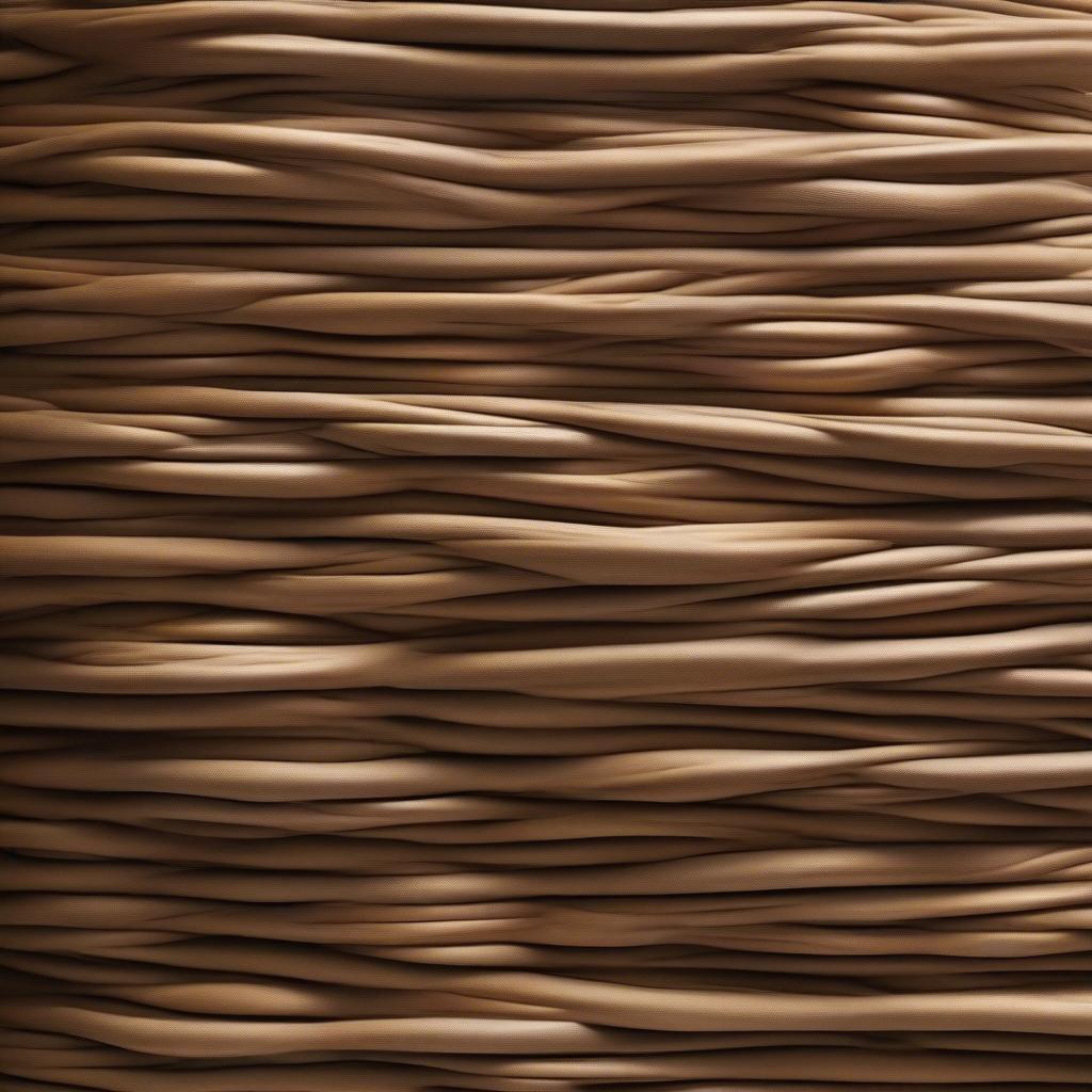 Close-up of a parker basket weave pattern showing the intricate details of the interwoven strands.