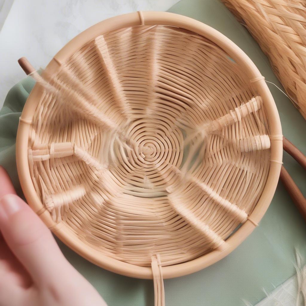 Peach Basket Weaving Kits for Beginners at Michaels