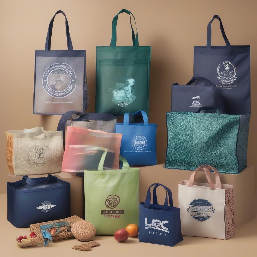 Variety of Personalized Non-woven Bags