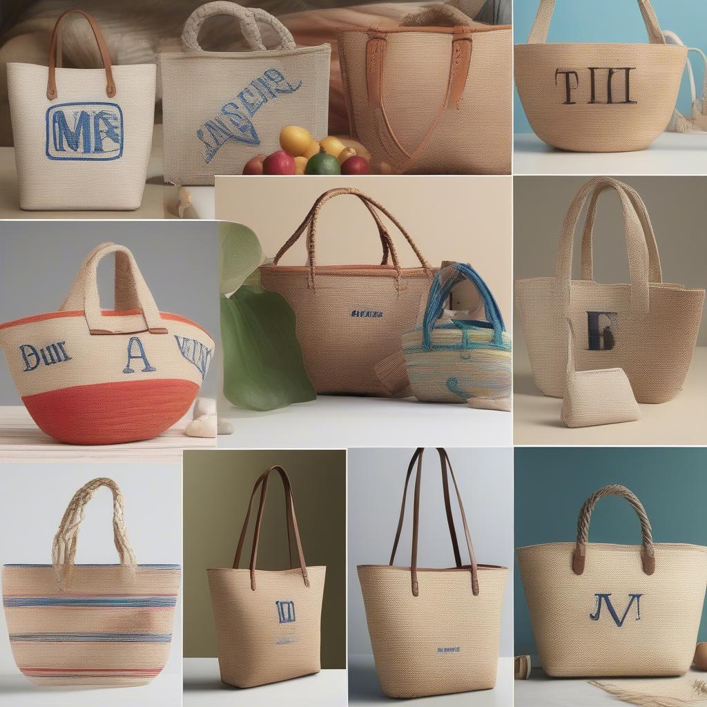 Personalized Woven Bag Gift Ideas