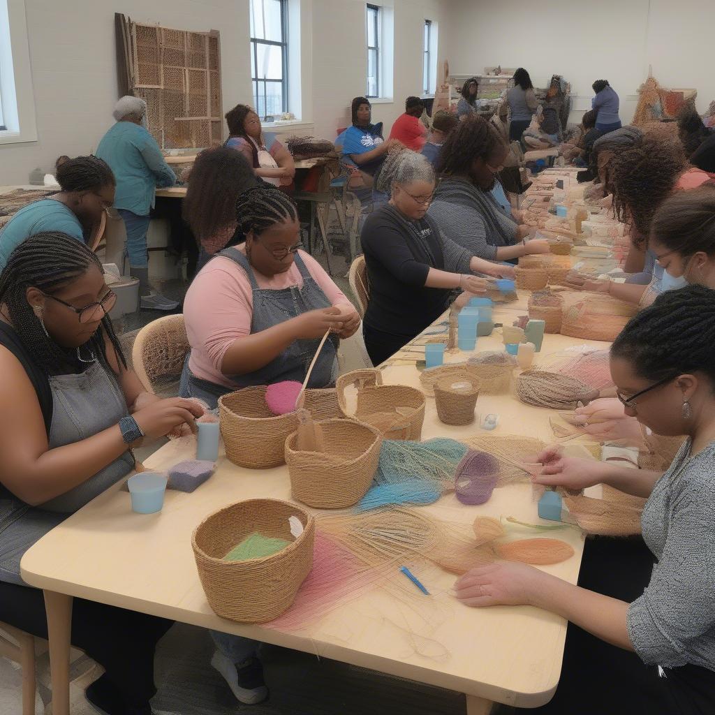 Philadelphia Basket Weaving Workshop