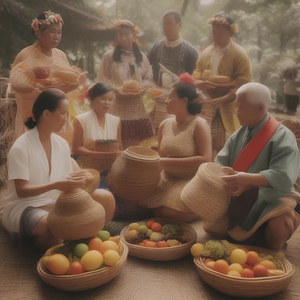 Philippine Baskets in Cultural Ceremonies