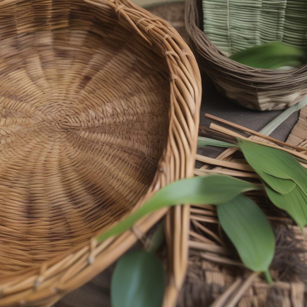 Natural Materials Used in Philippine Basket Weaving